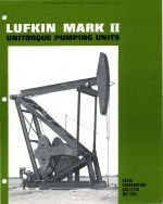 Lufkin Mark II Unitorque Pumping Units Sales Engineering Bulletin M2-965