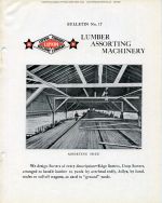 17 Bulletin 17 Lumber Assorting Machinery