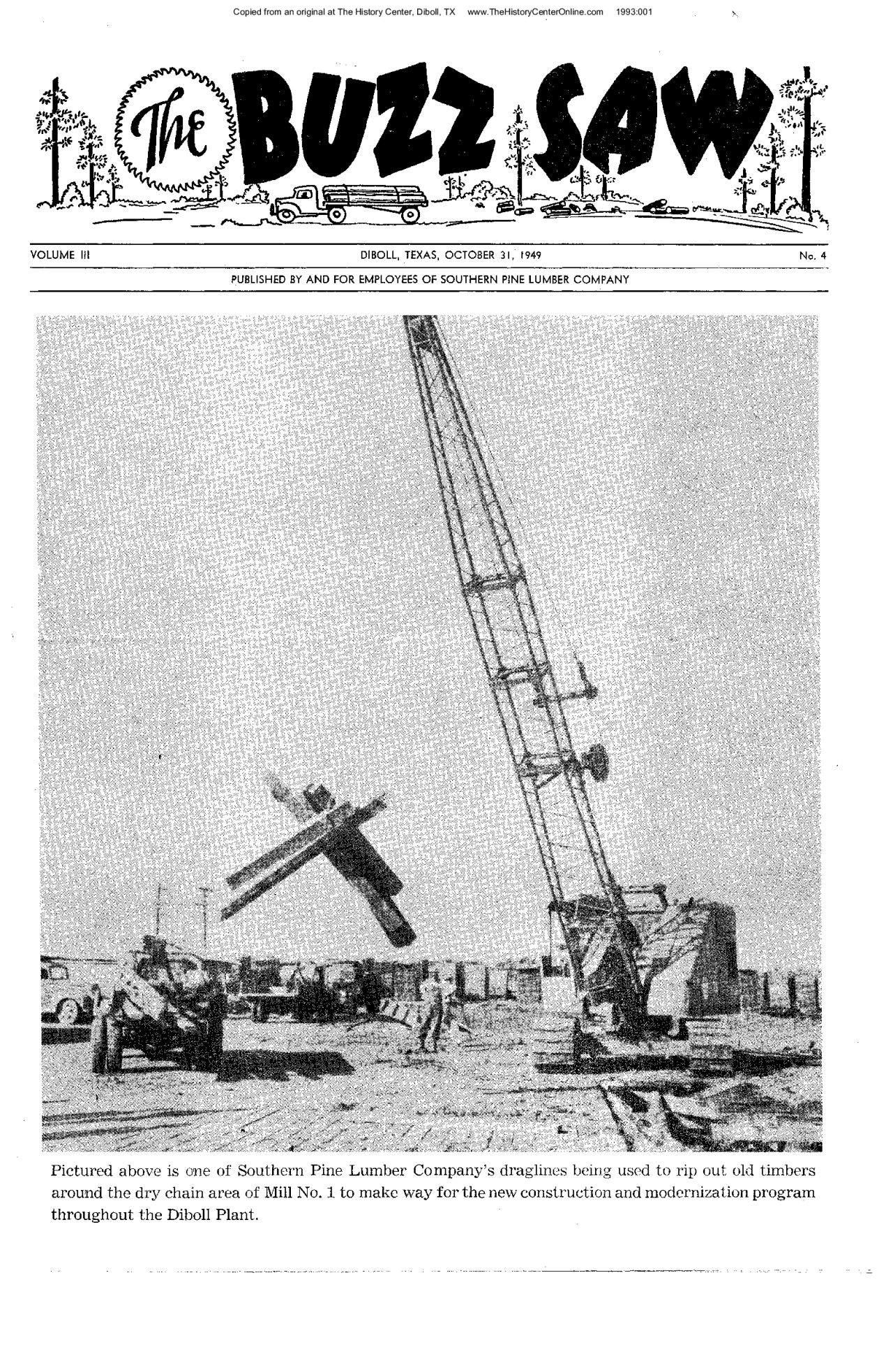 Diboll Buzz Saw 1949 10-October