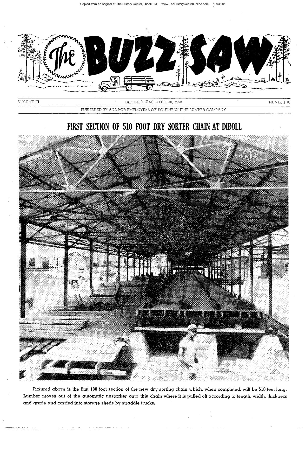 Diboll Buzz Saw 1950 04-April