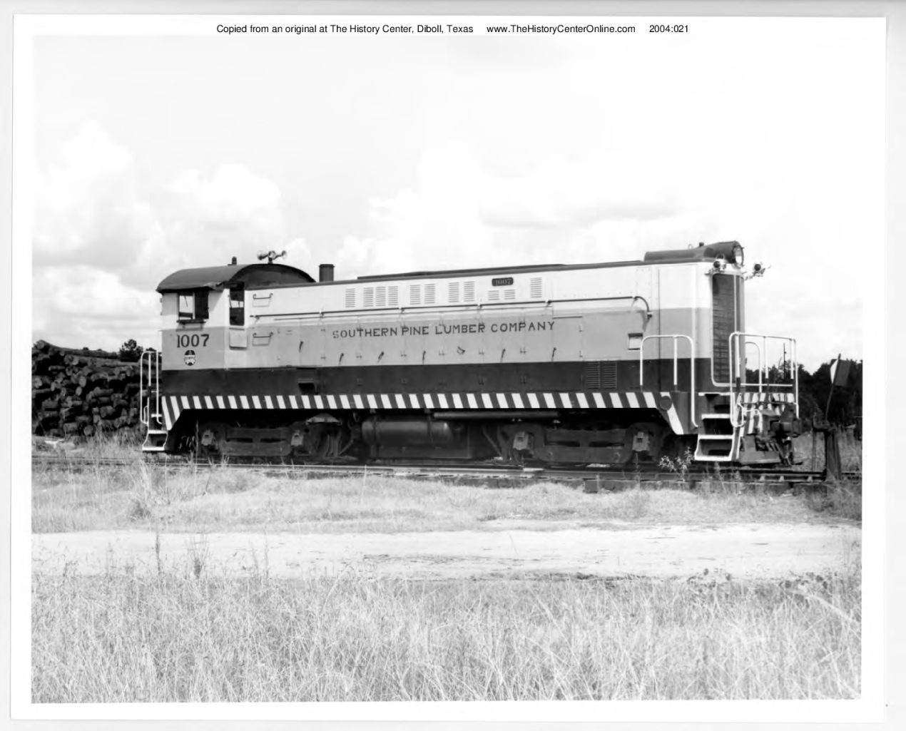 44 Southern Pine Lumber Company Engine 1007, 1963
