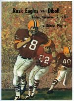 1971 11 12 Diboll High School Football Program