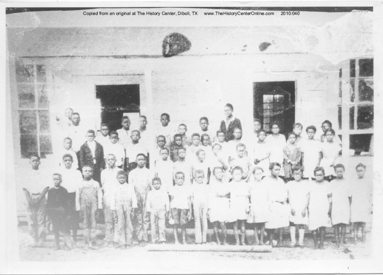 Diboll Colored School Students
