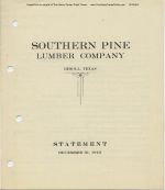 1945 Southern Pine Lumber Company Annual Report