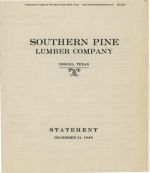 1948 Southern Pine Lumber Company Annual Report