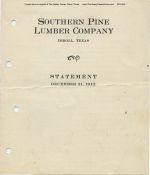 1942 Southern Pine Lumber Company Annual Report