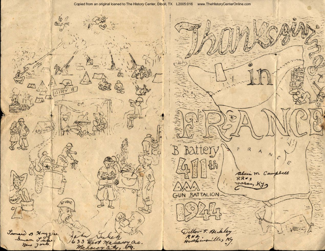 002 Thanksgiving Dinner 1944