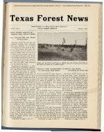 1933 Texas Forest News
