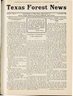 1928 Texas Forest News