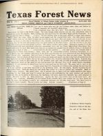 1927 Texas Forest News