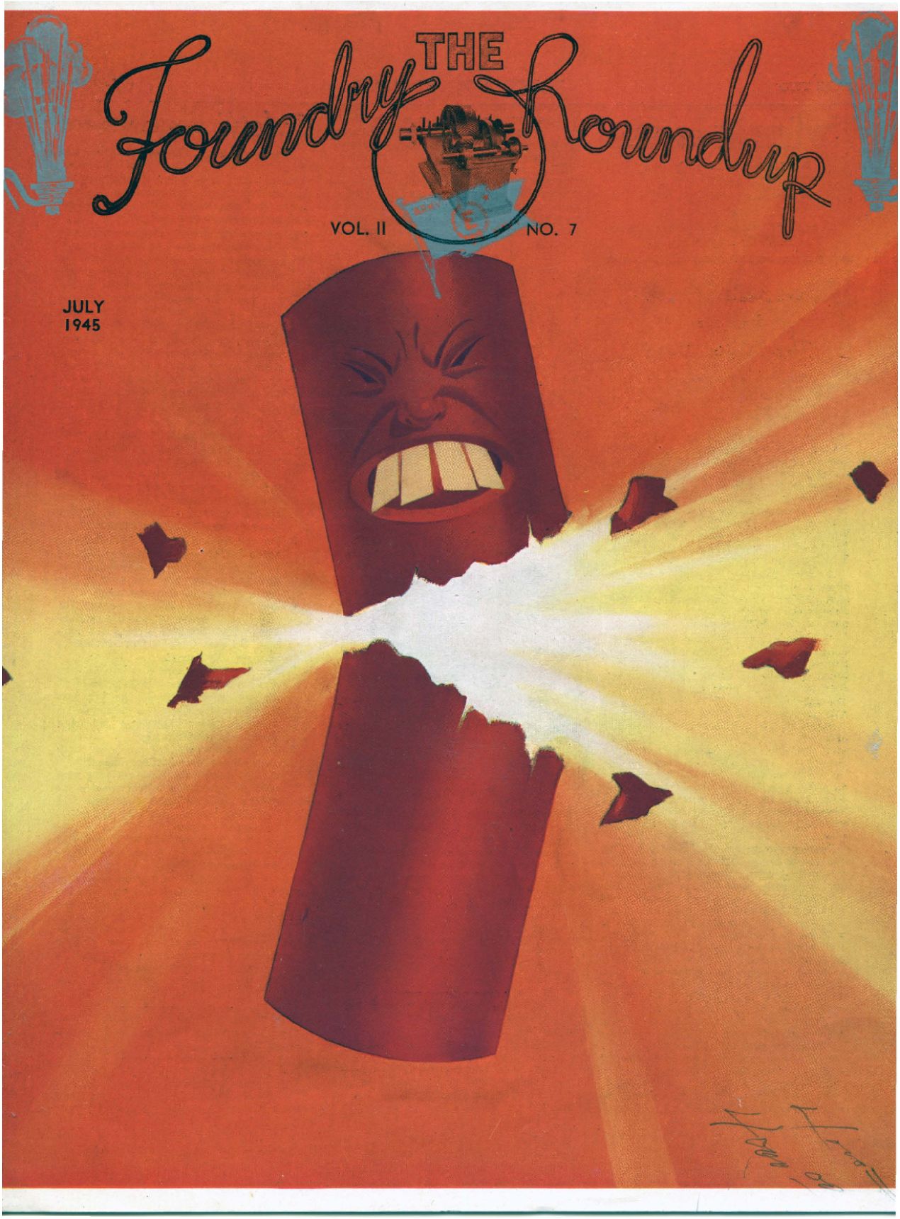 Foundry Roundup 1945 07