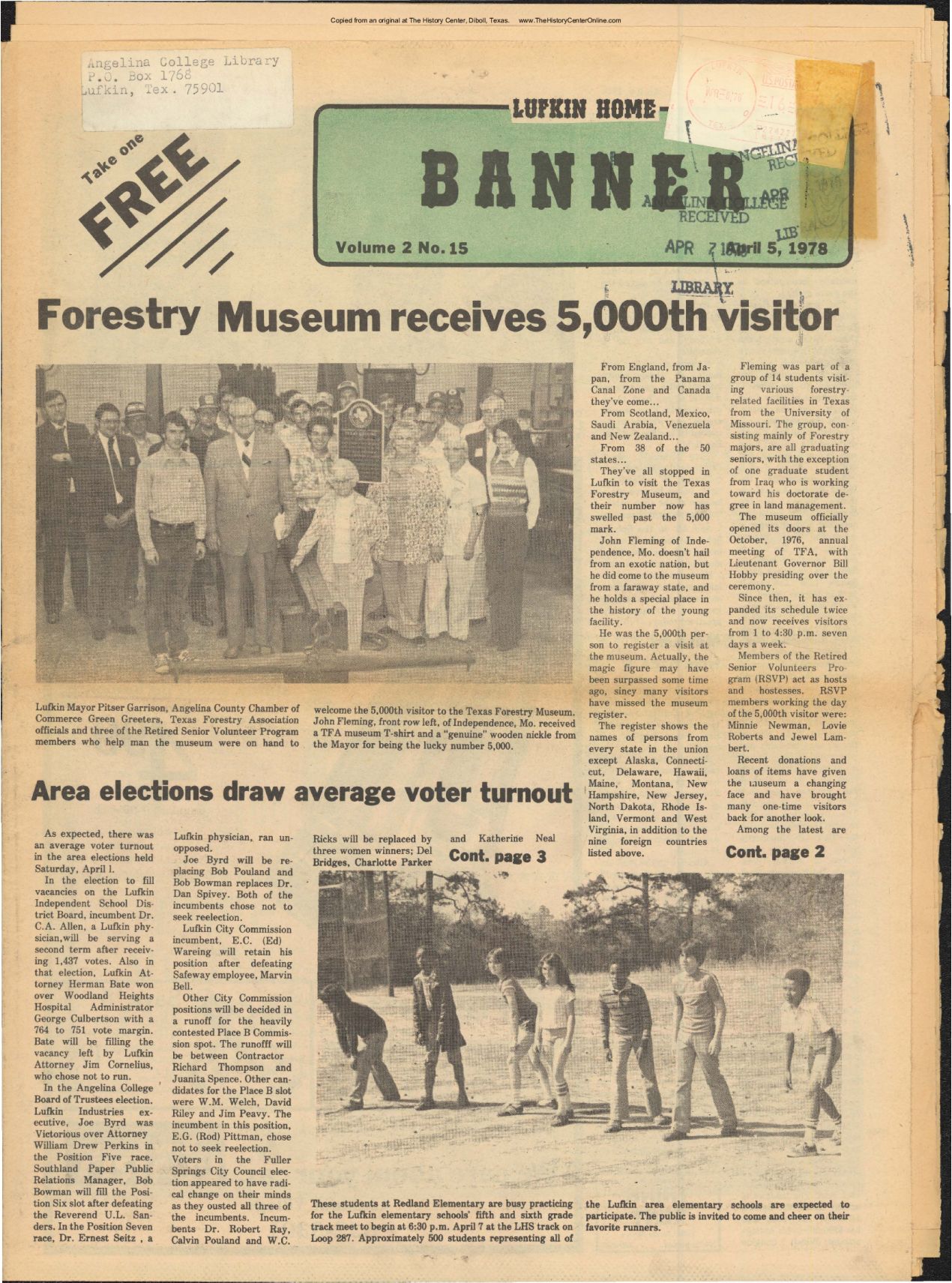 Lufkin Home Banner 1978 04 05