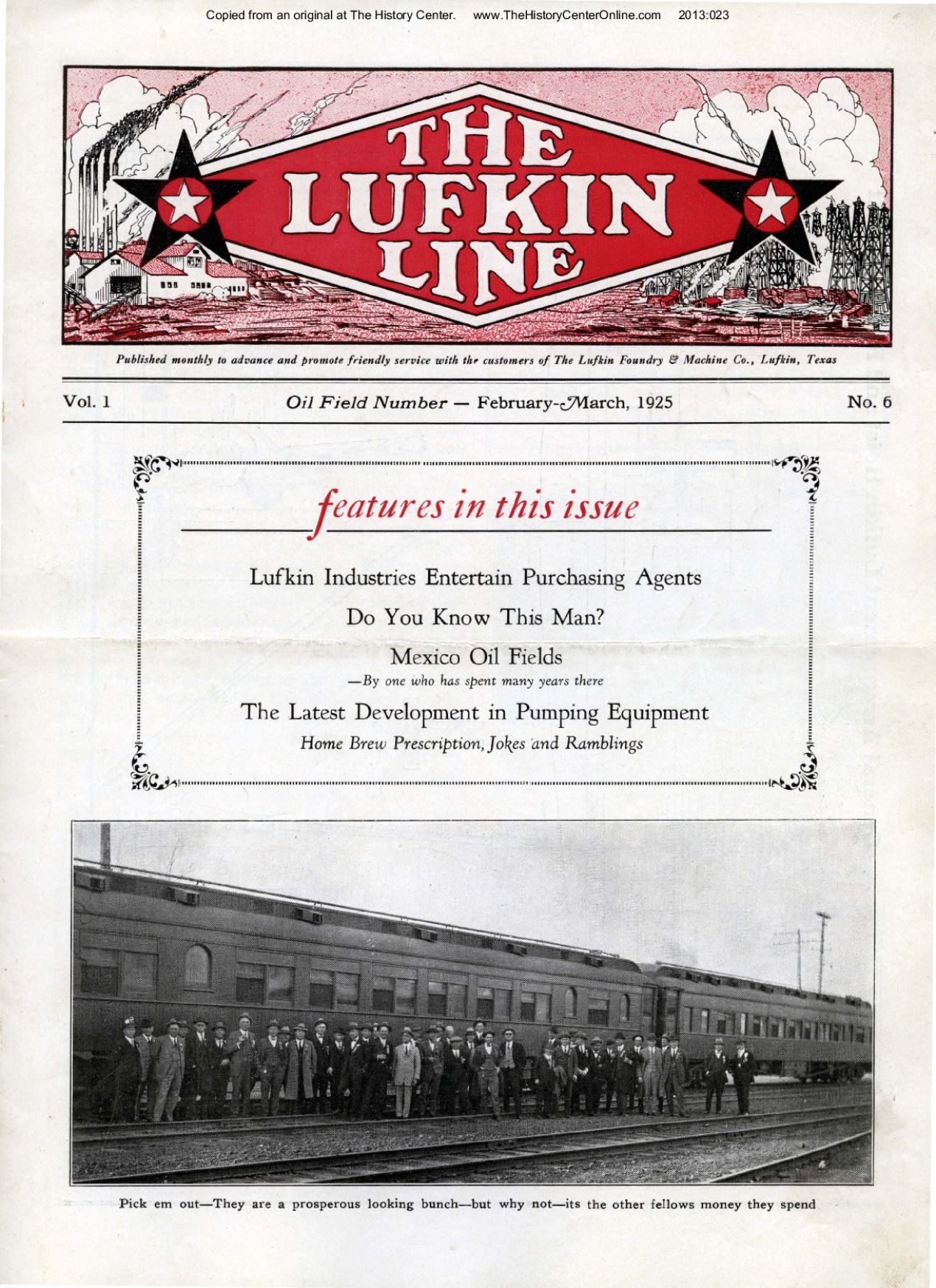 Lufkin Line 1925 02-February/March