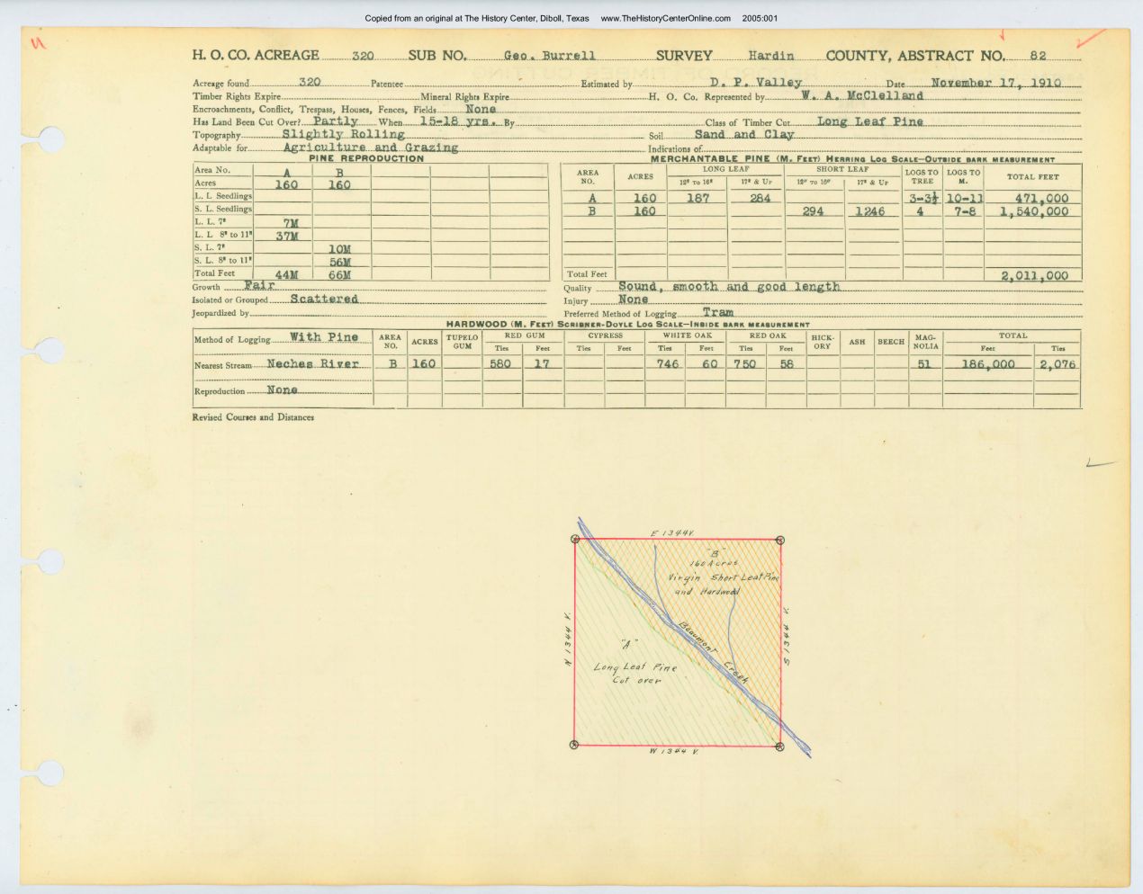 0065 Abstract 82, Burrell Survey, Hardin County