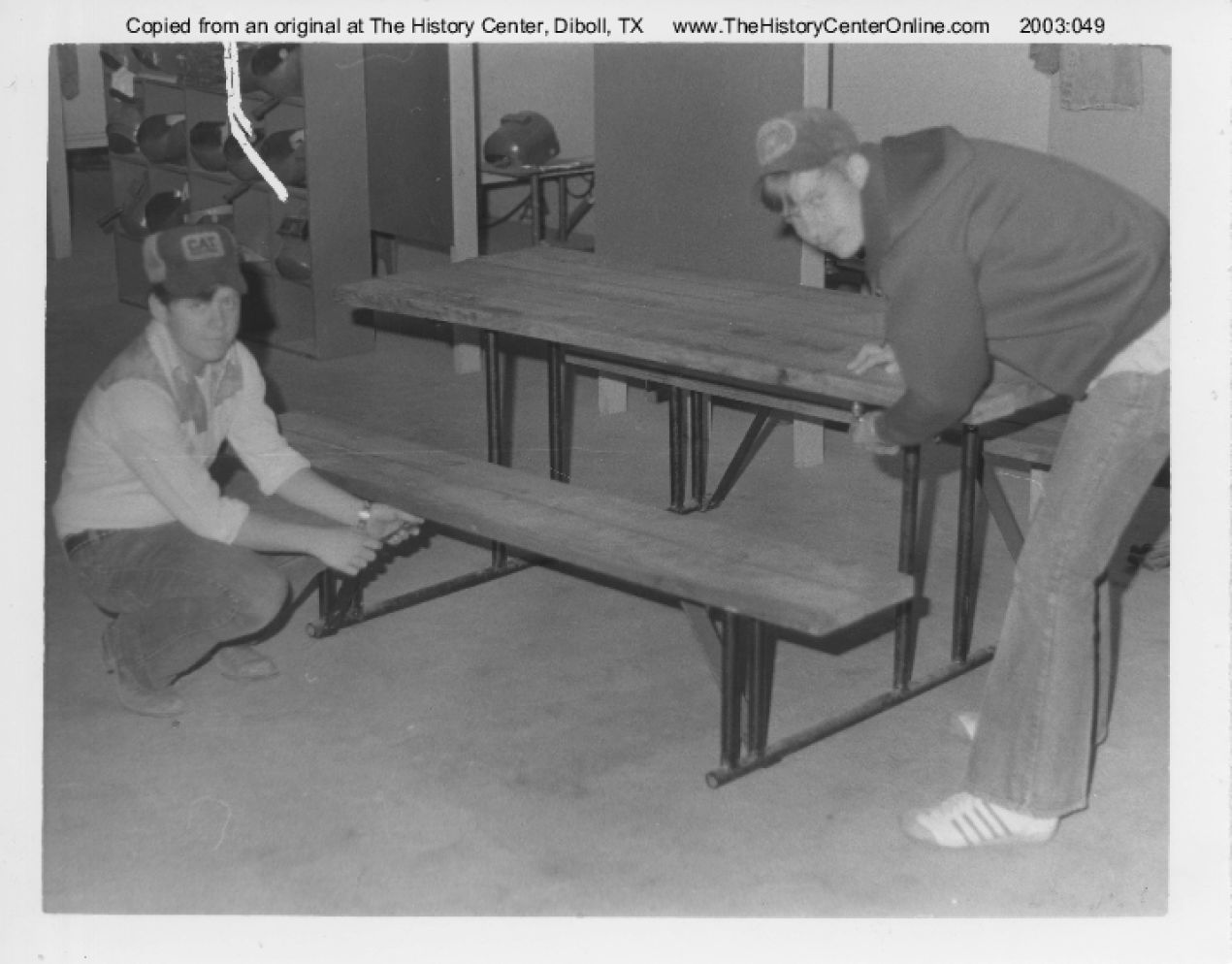 Students Mason Bass Picnic Table