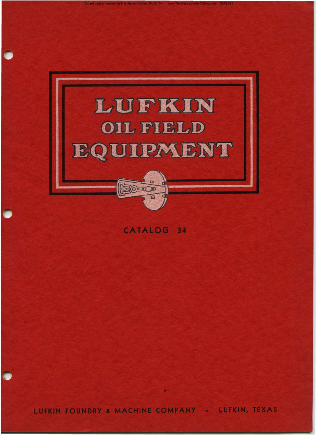 34 Oil Field Equipment Catalog 34