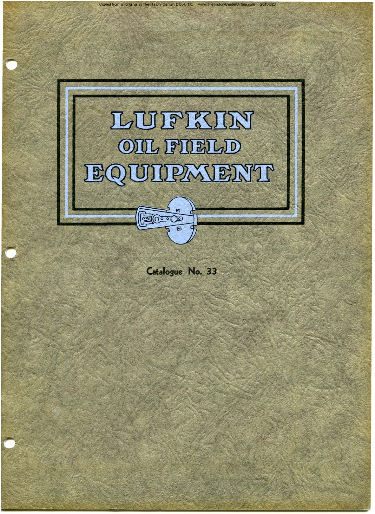 33 Oil Field Equipment Catalog 33