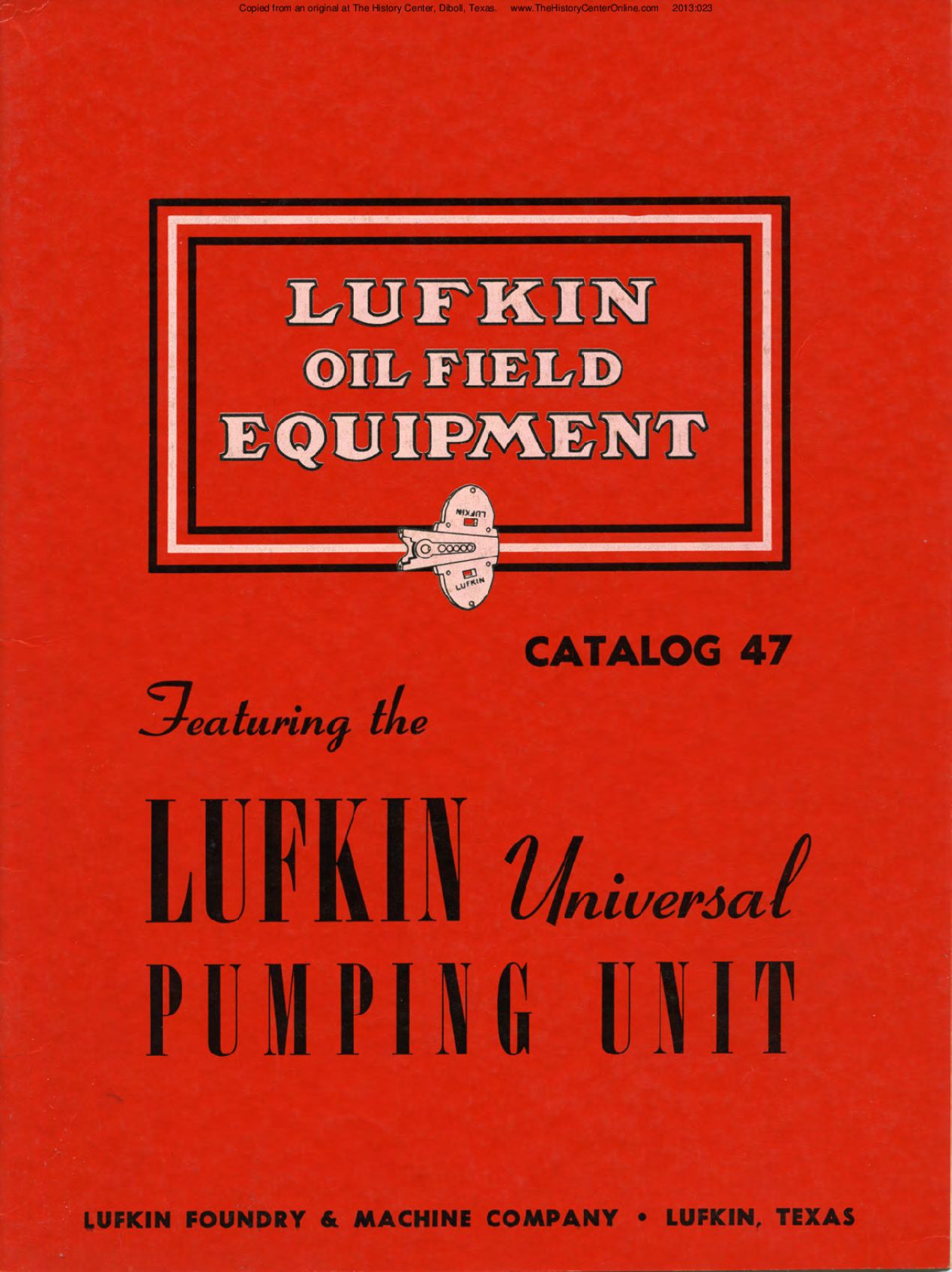 47 Oil Field Equipment Catalog 47
