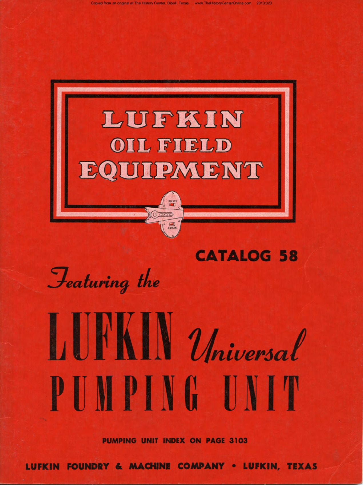 58 Oil Field Equipment Catalog 58