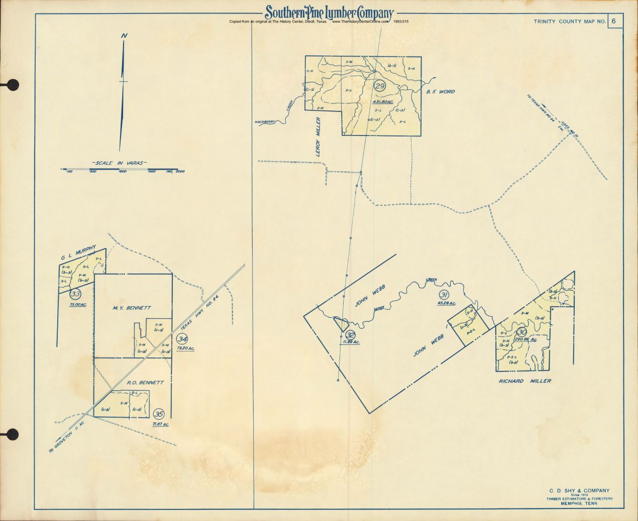 061 Trinity County Timberlands Map 06