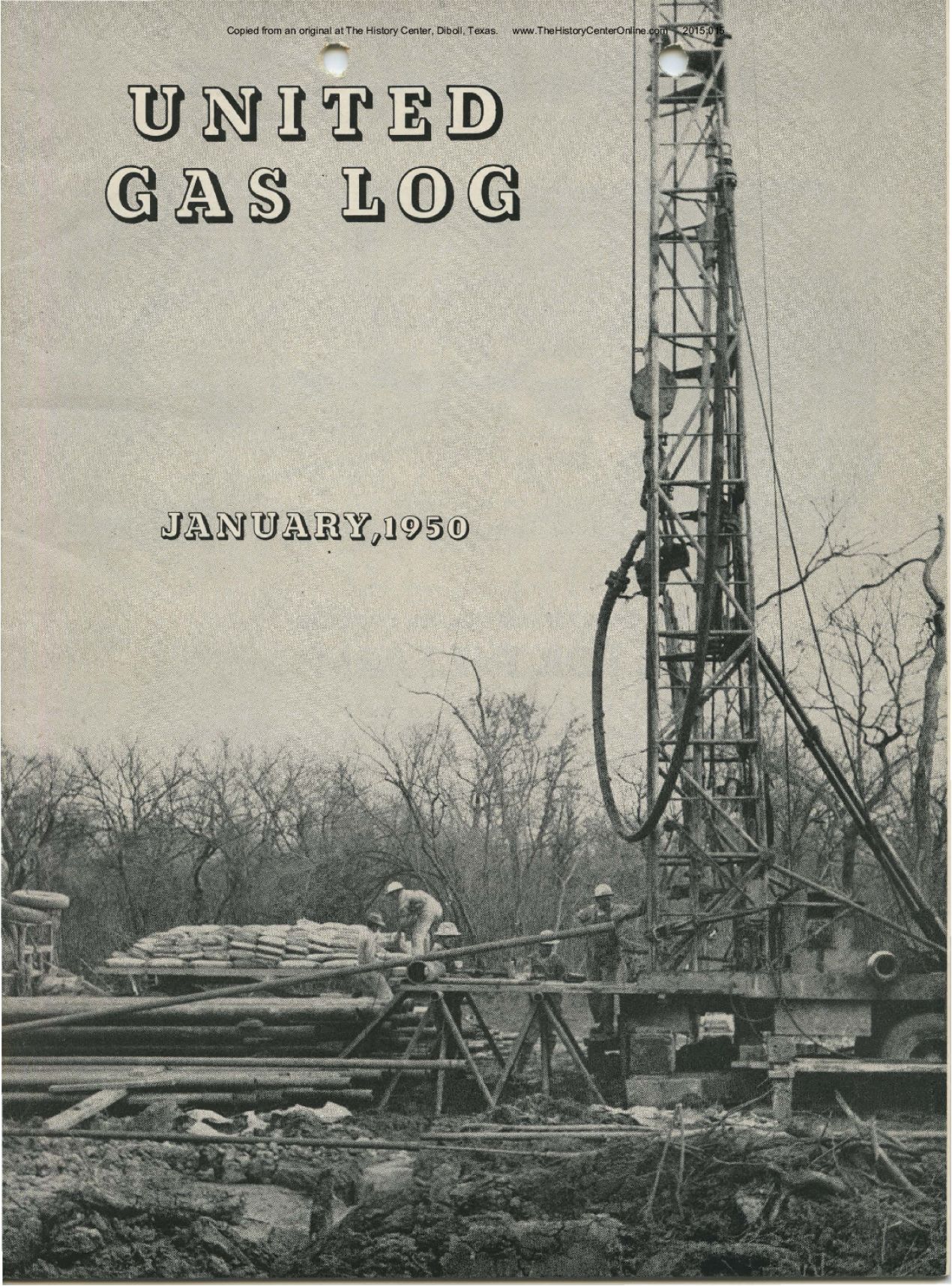 12 United Gas Log Memorial Hospital 1950