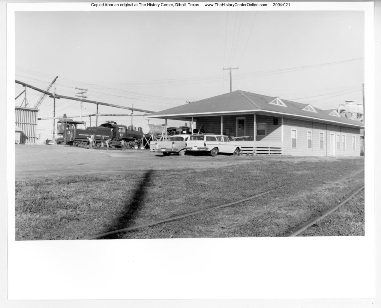 13 Texas South Eastern Railroad New Office, 1961