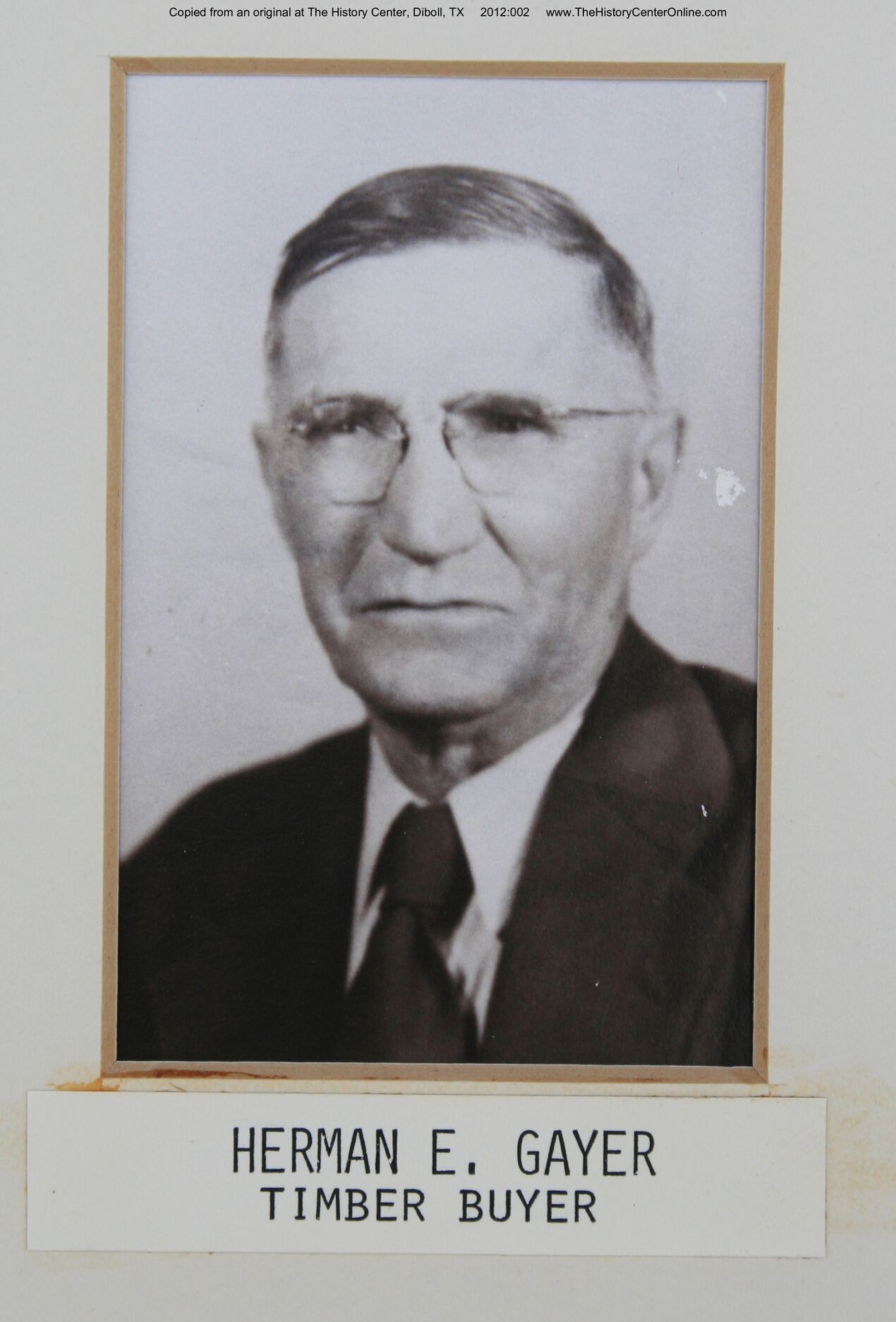 10 Herman E. Gayer