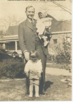 02_T. L. L. Temple with Virginia and Robert Keeler, ca. 1916