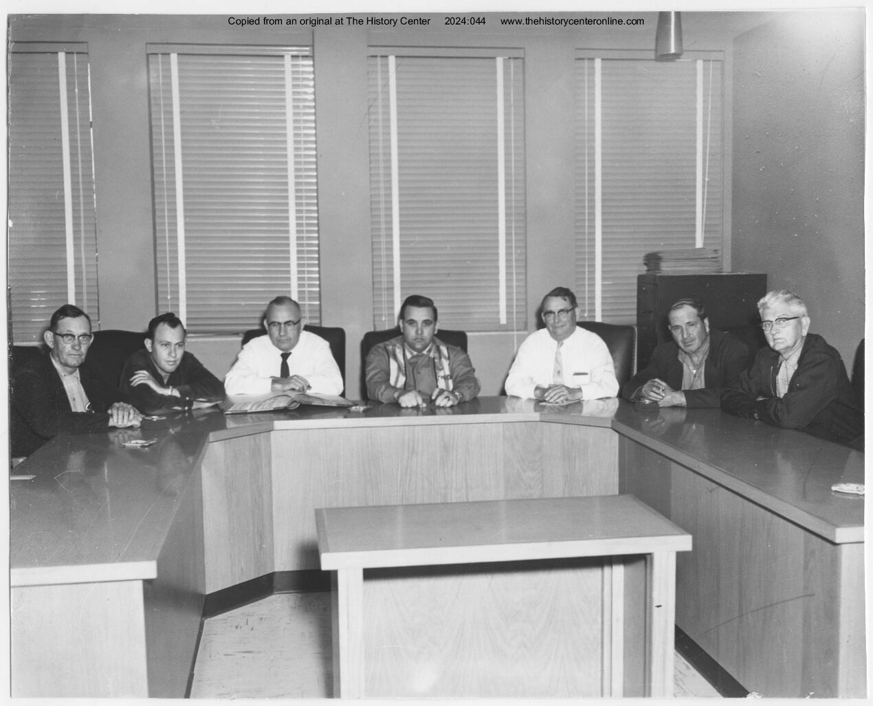 1954-1958, Angelina County Commissioners' Court