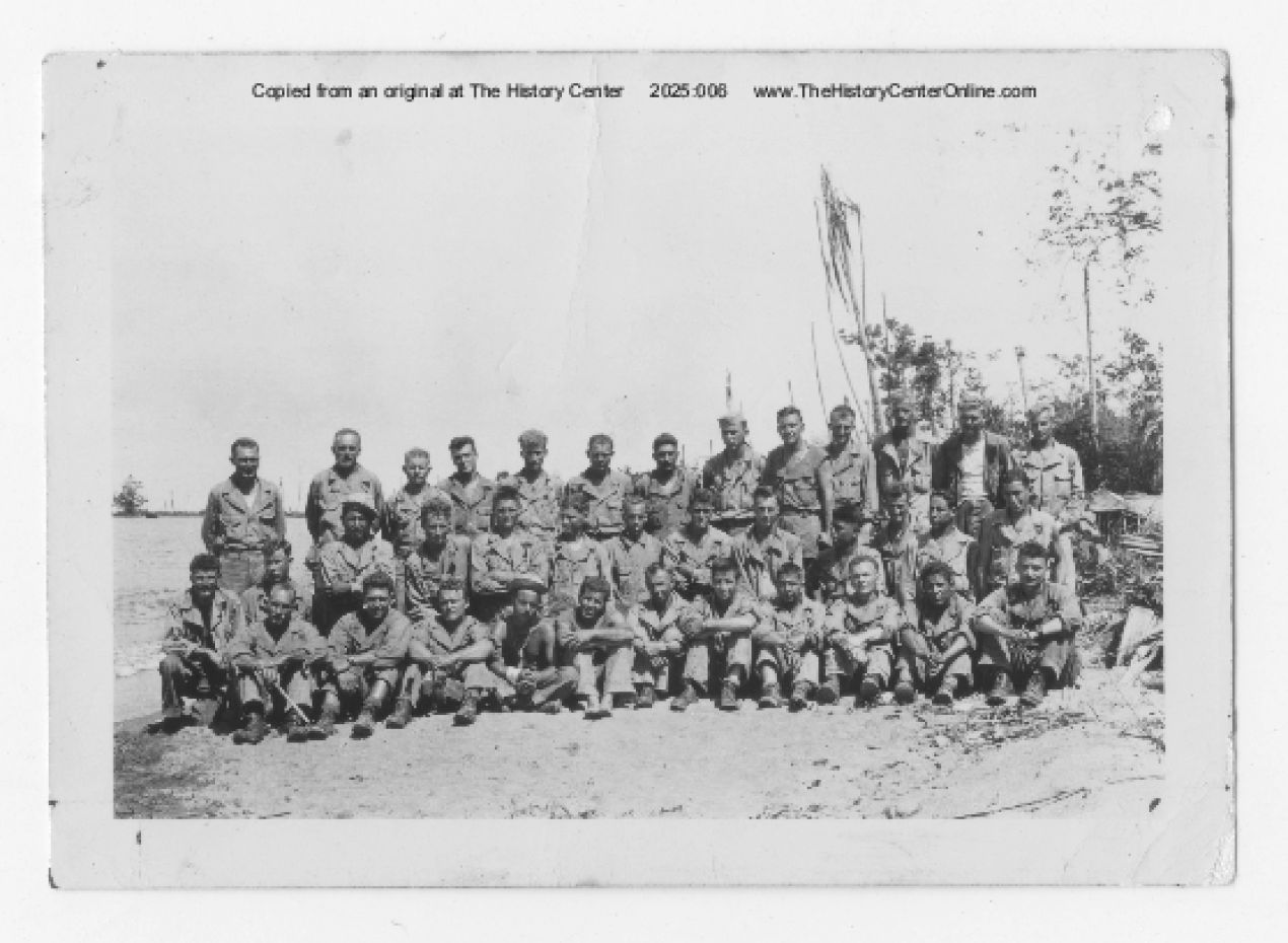 1944, G Company, Mortar Section, Biak Island, July