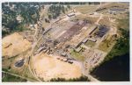 undated, An aerial photograph of the fiberboard plant in Diboll, Texas