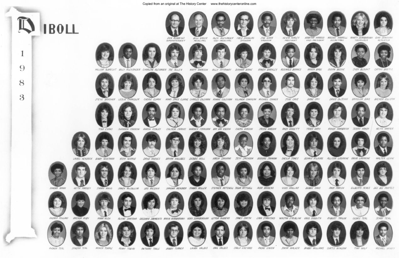 1983, Senior Class, Diboll High School