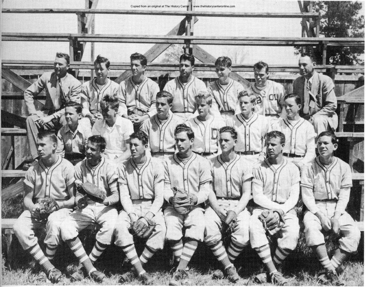 1950, Baseball Team, Diboll High School