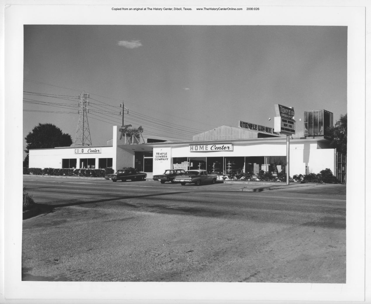 1960s, Temple Lumber Company Home Center Grand Opening, Pineland, Texas, September 9, ca