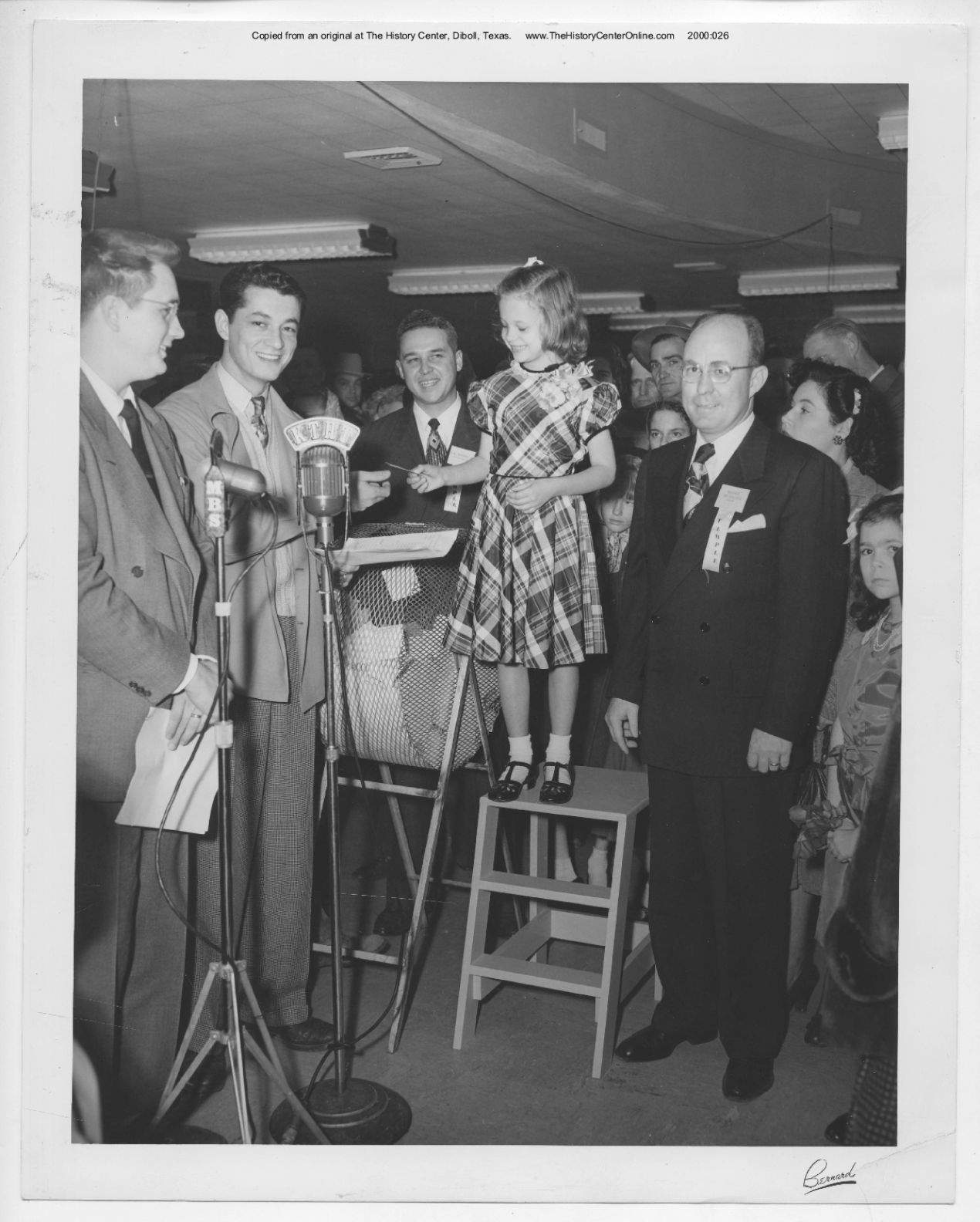 undated, Temple Lumber Company Grand Opening, by Bernard Photographers