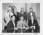 undated, Texas Lumber Manufacturers' Association group with Mr. D. G. McNair seated in center, by Vernon A. Slagle