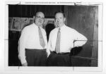 1954, Al Cudlipp and Thurman Sensing at Texas Lumber Manufacturers' Association meeting at Boggy Slough, from Gulf Coast Lumberman, May 22