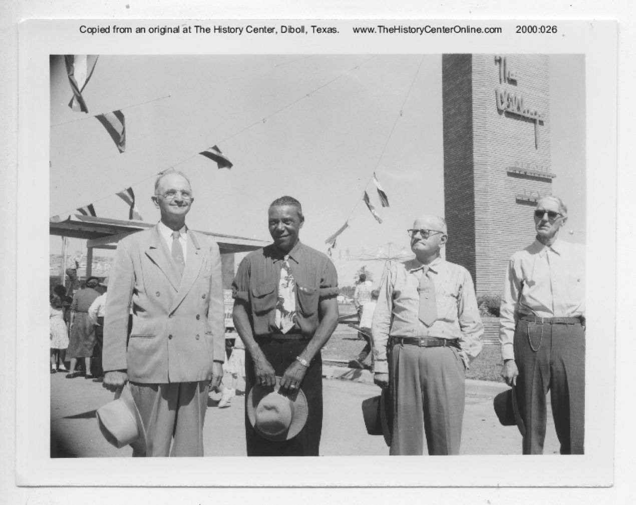 1955, Diboll Day Service Awards, Diboll, Texas, October