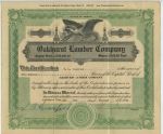 1930, T. L. Epperson Stock Certificate, Oakhurst Lumber Company, December 31