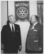1936, Lufkin Rotary Club receives their charter, by Mowan Studio