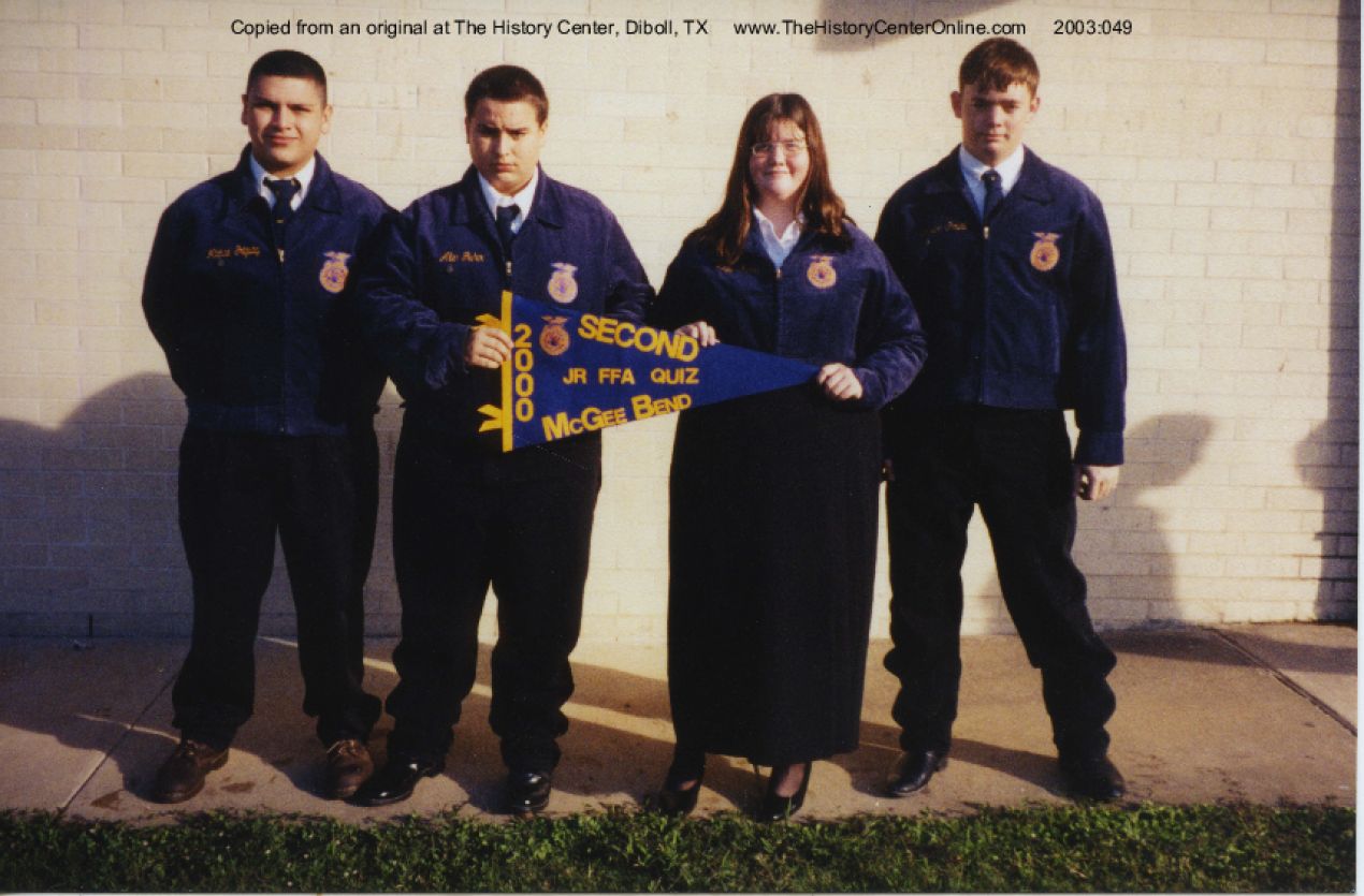 2000 Junior FFA Quiz