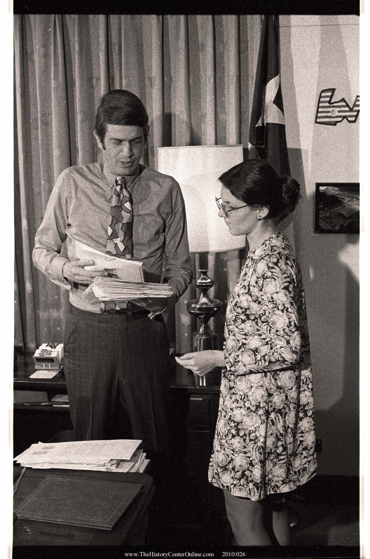 0036 Wilson with possible Secretary