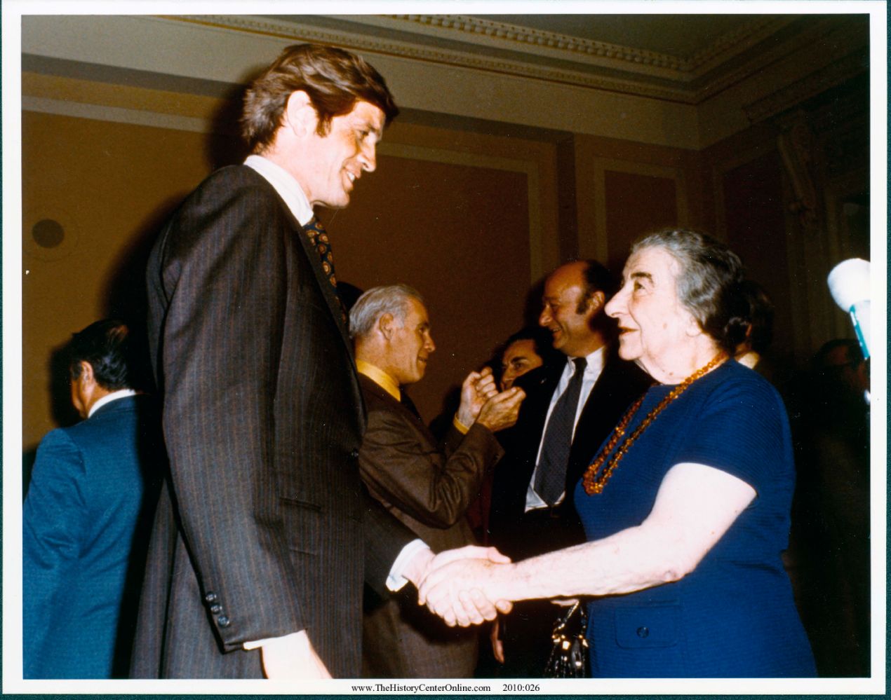 0027 Charlie Wilson Golda Meir, 1973