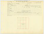 0023 Section 20, Township 6 South, Range 12 West, front and back, Louisana