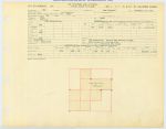 0001 Section 1, Township 7 South, Range 13 West, front and back, Louisana