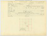 0021 Section 19, Township 6 South, Range 12 West, front and back, Louisana