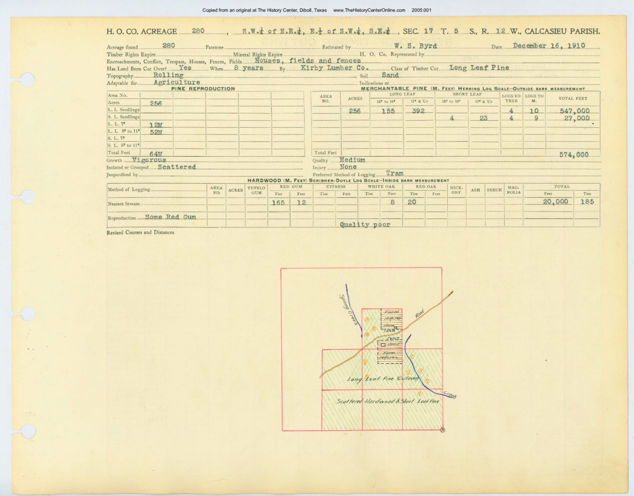 0018 Section 17, Township 5 South, Range 12 West, Louisana