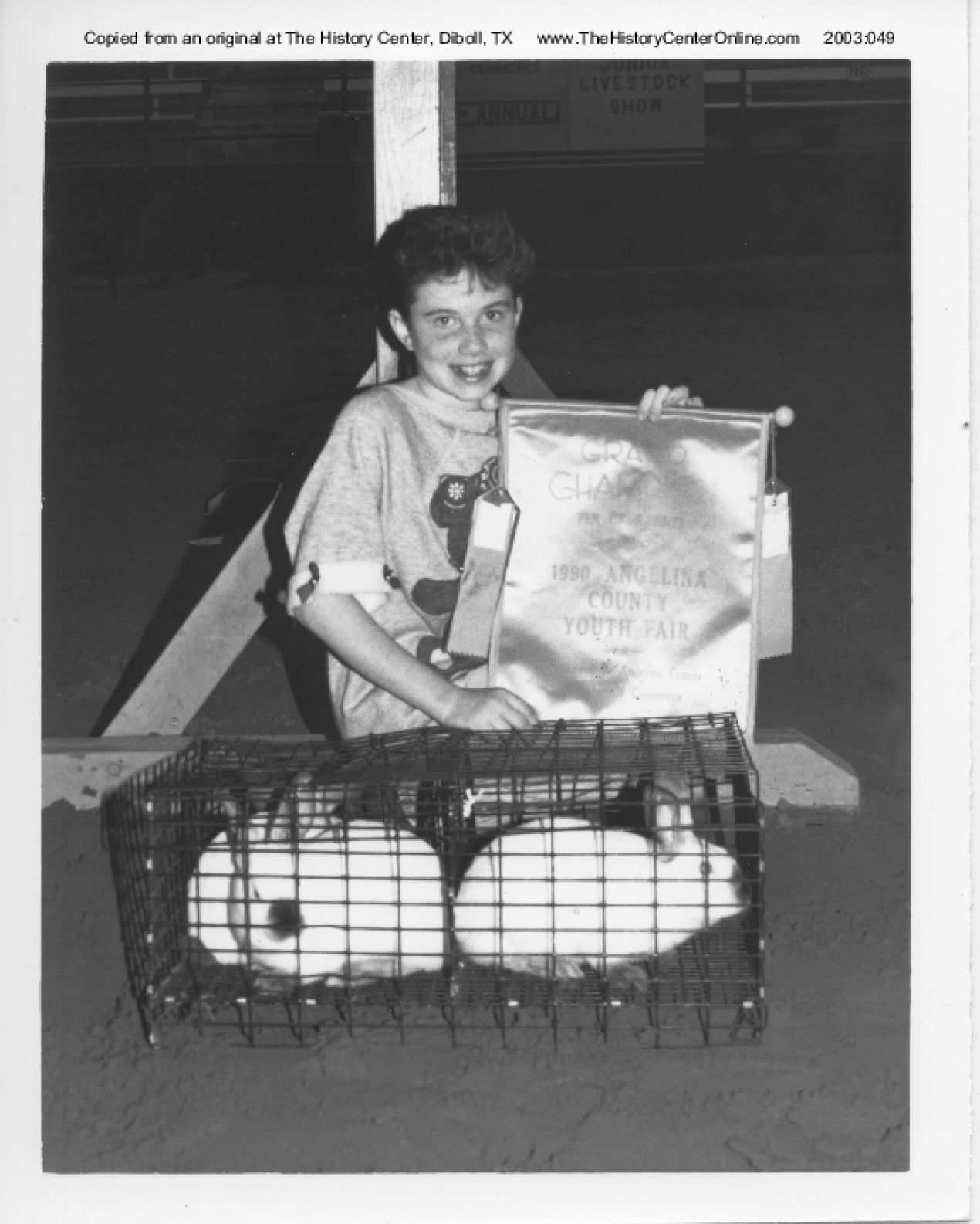 1990 Angelina County Youth Fair Jennifer Dixon