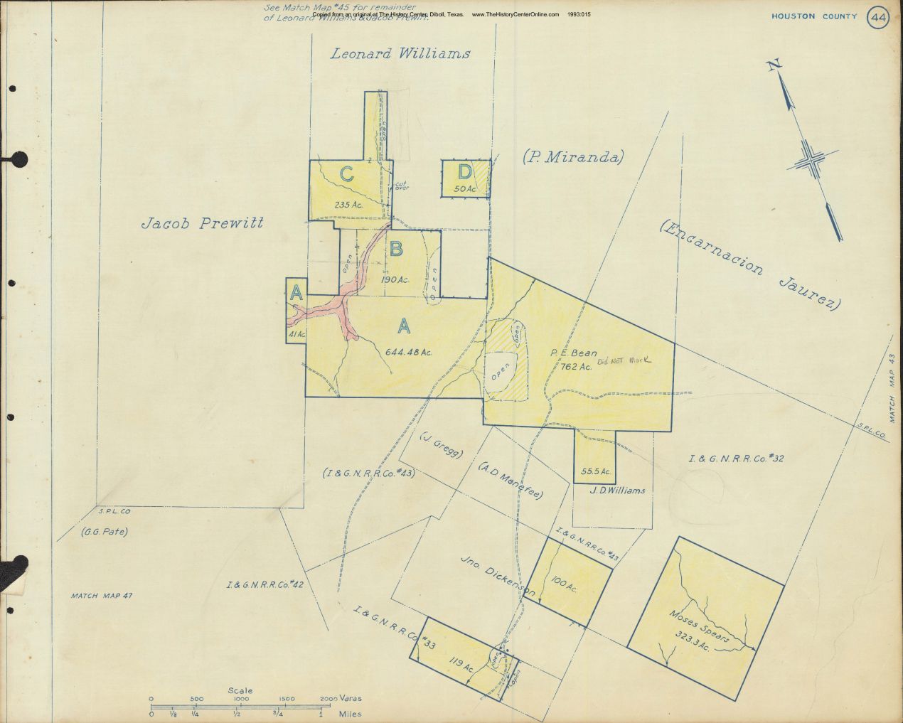 048 1945 Houston County Timberlands Map 044