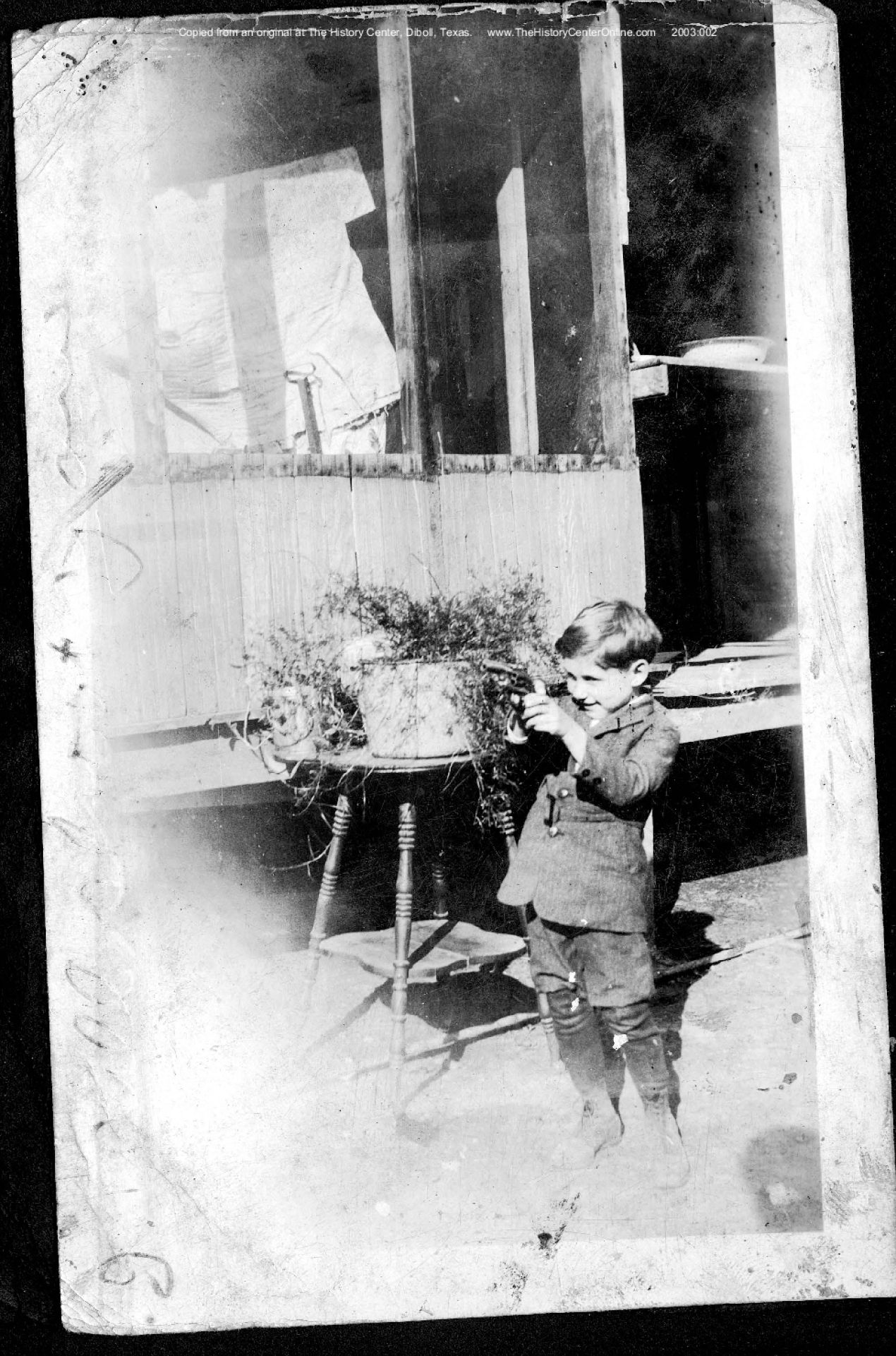 036 Boy with capgun at Fastrill